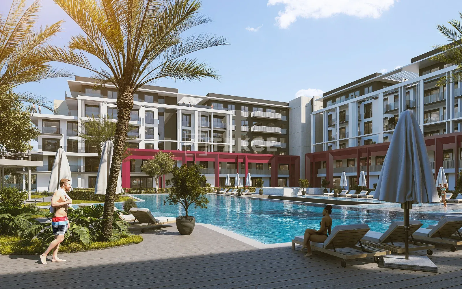 Antalya Kepez'de Şık Bir Projede Daireler