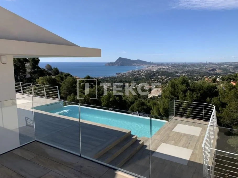 Villa con Vista Mare ad Altea Alicante Costa Blanca