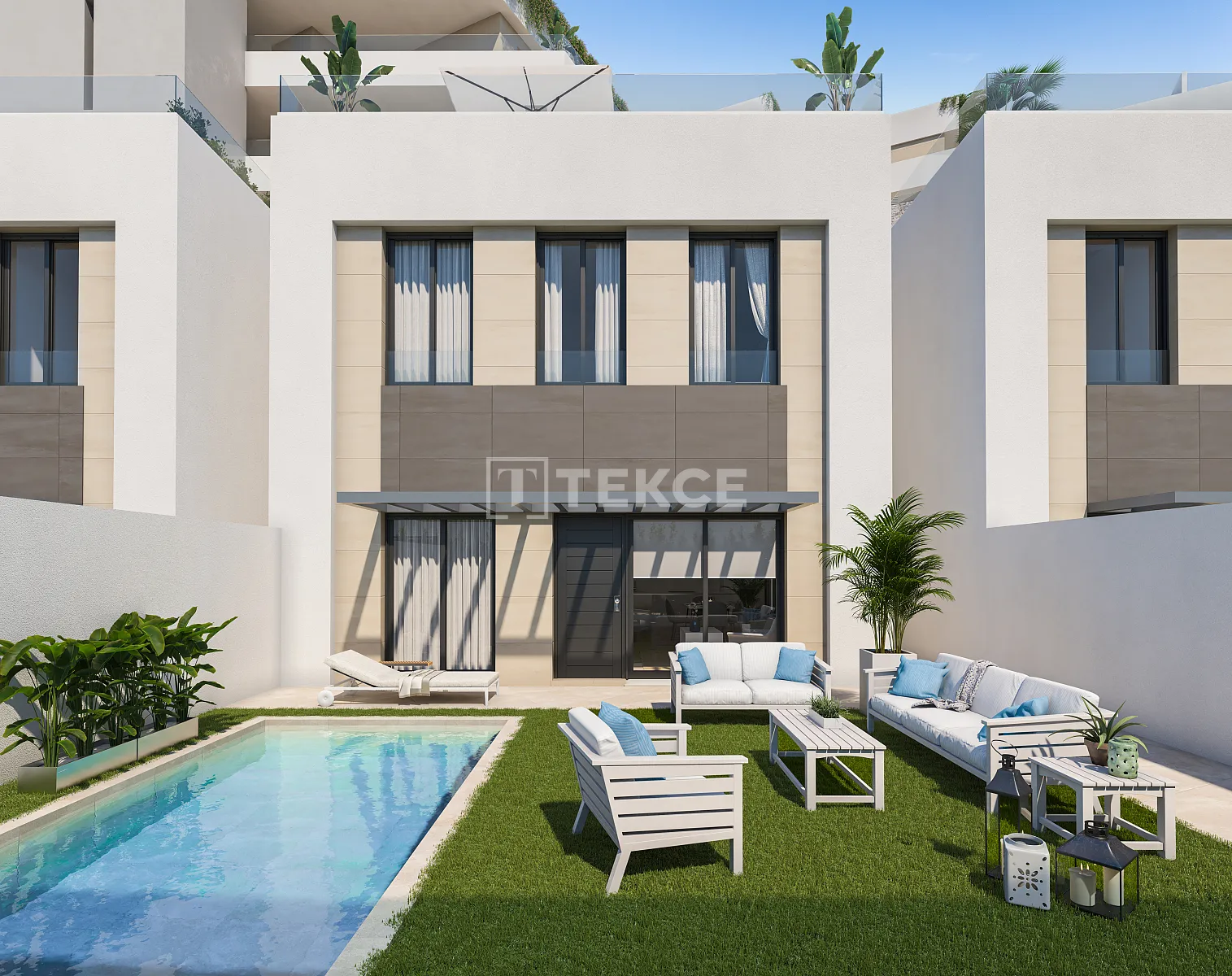Ville Indipendenti con Piscine Private e Garage ad Águilas