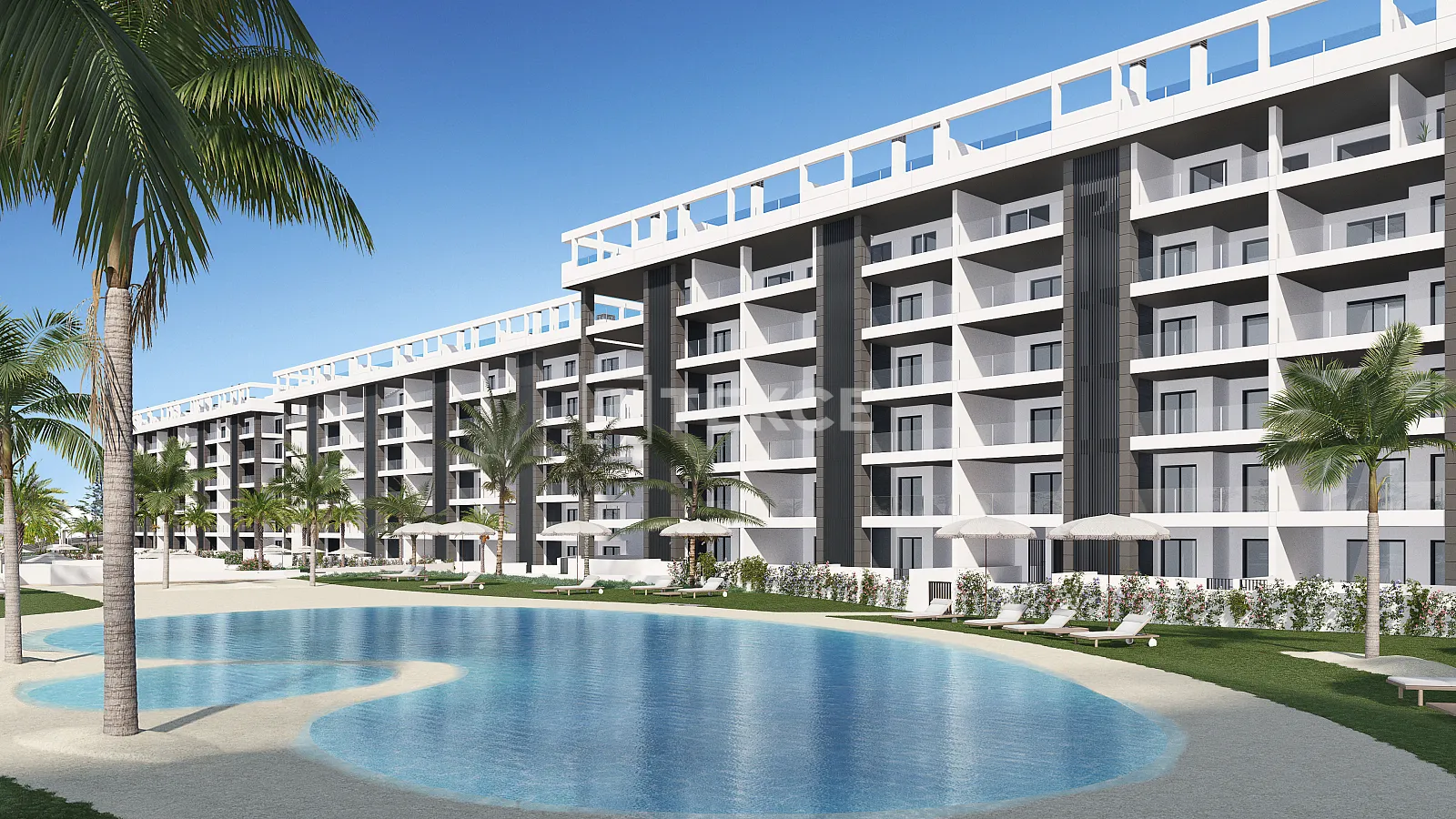 La Mata Costa Blanca Yakın Olanaklara Sahip Şık Daireler