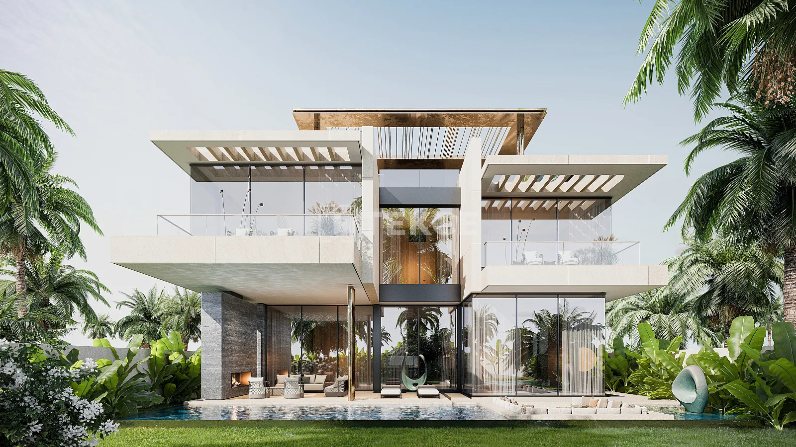 Villas Bentley Home Meublées avec Piscine à Dubai Meydan