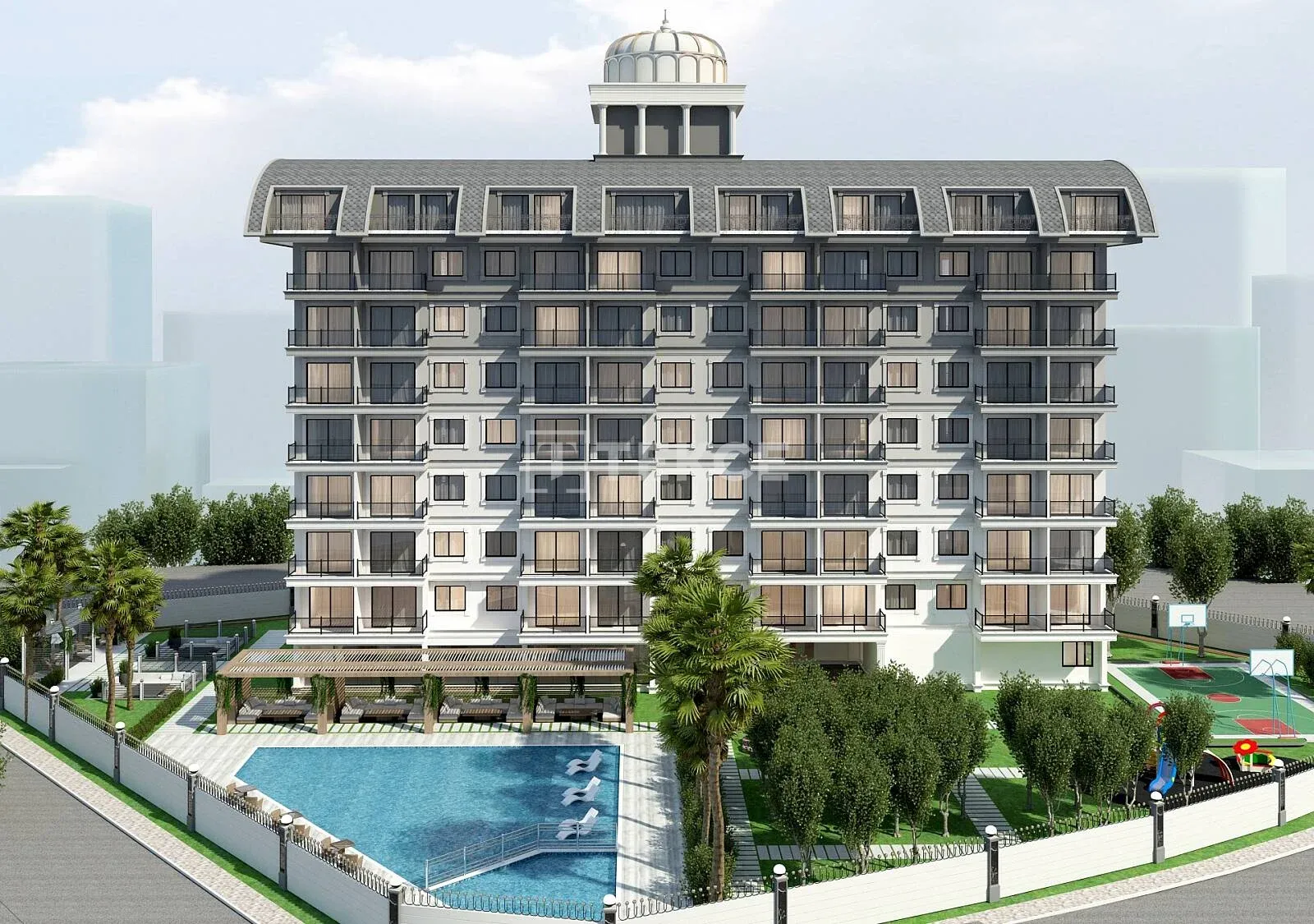 Appartamenti nel Complesso Alanya Gazipaşa con Ricche Strutture Sociali