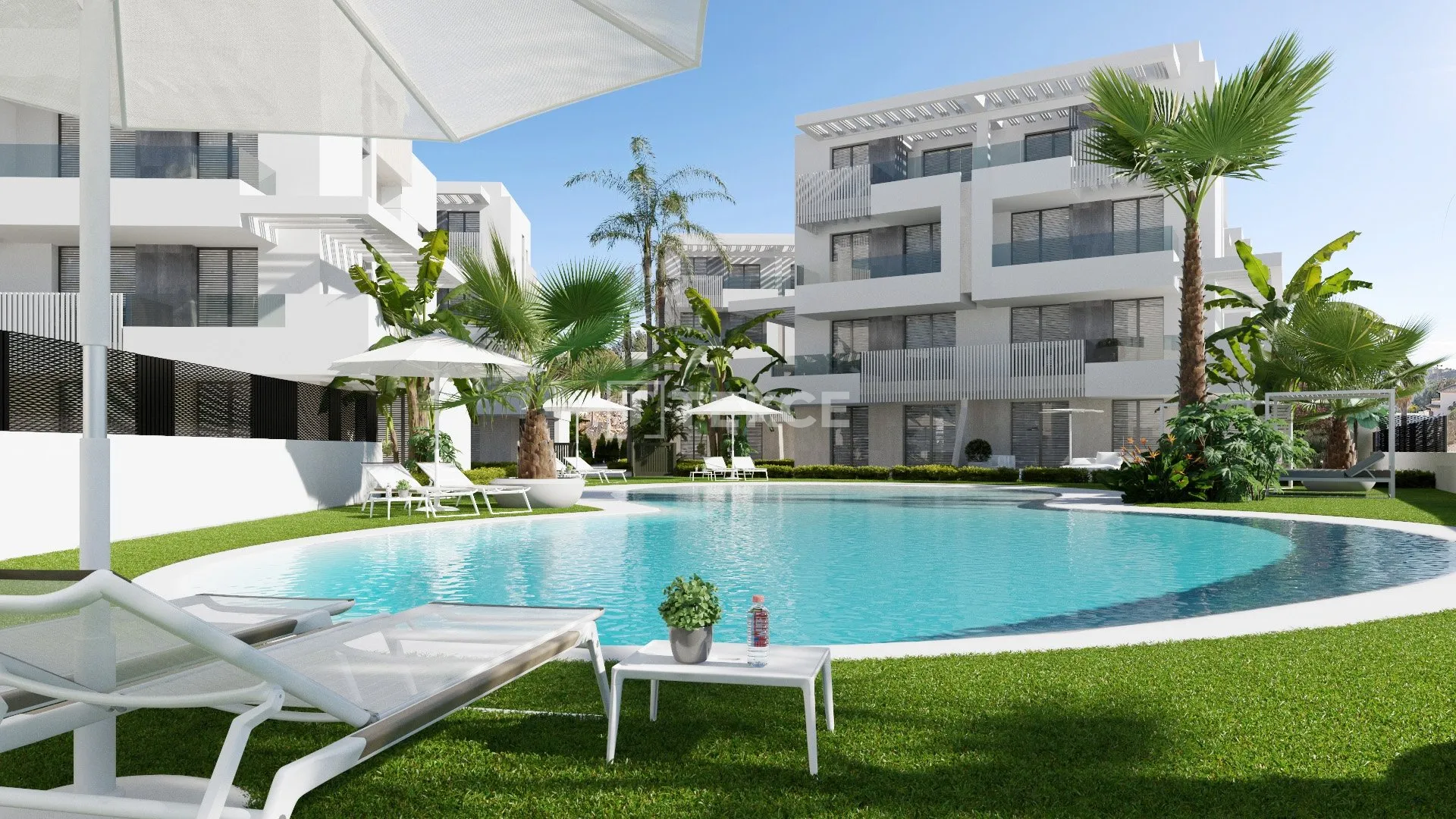 Trendige Apartments in einem exklusiven Resort in Murcia