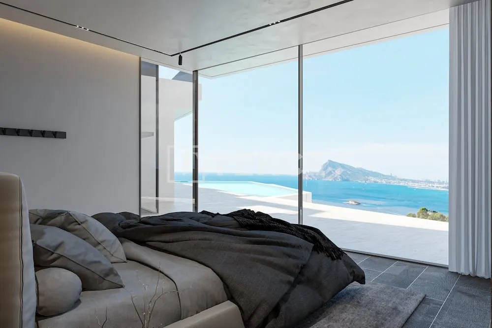 Villa mit Panoramablick auf das Meer in Altea Alicante