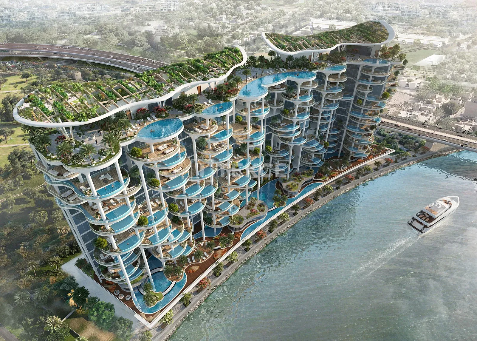 Apartamentos con Vista al Burj Khalifa y Piscina Privada en Dubái