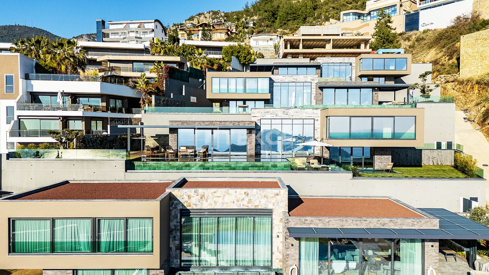 Vue sur Mer Immobilier Entouré par la Nature à Alanya
