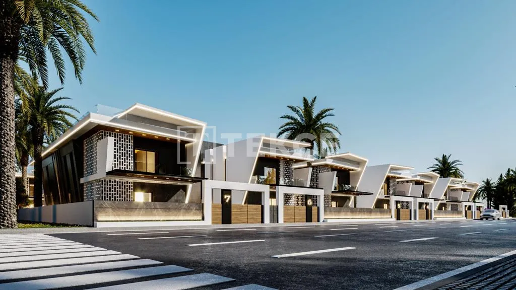 Vilas Espaçosas Destacadas com Piscina Privada em Dosemealti Antalya