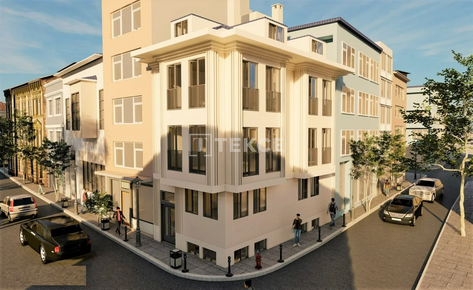 Edificio di 4 Piani con Trasformazione Urbana a Fatih Istanbul
