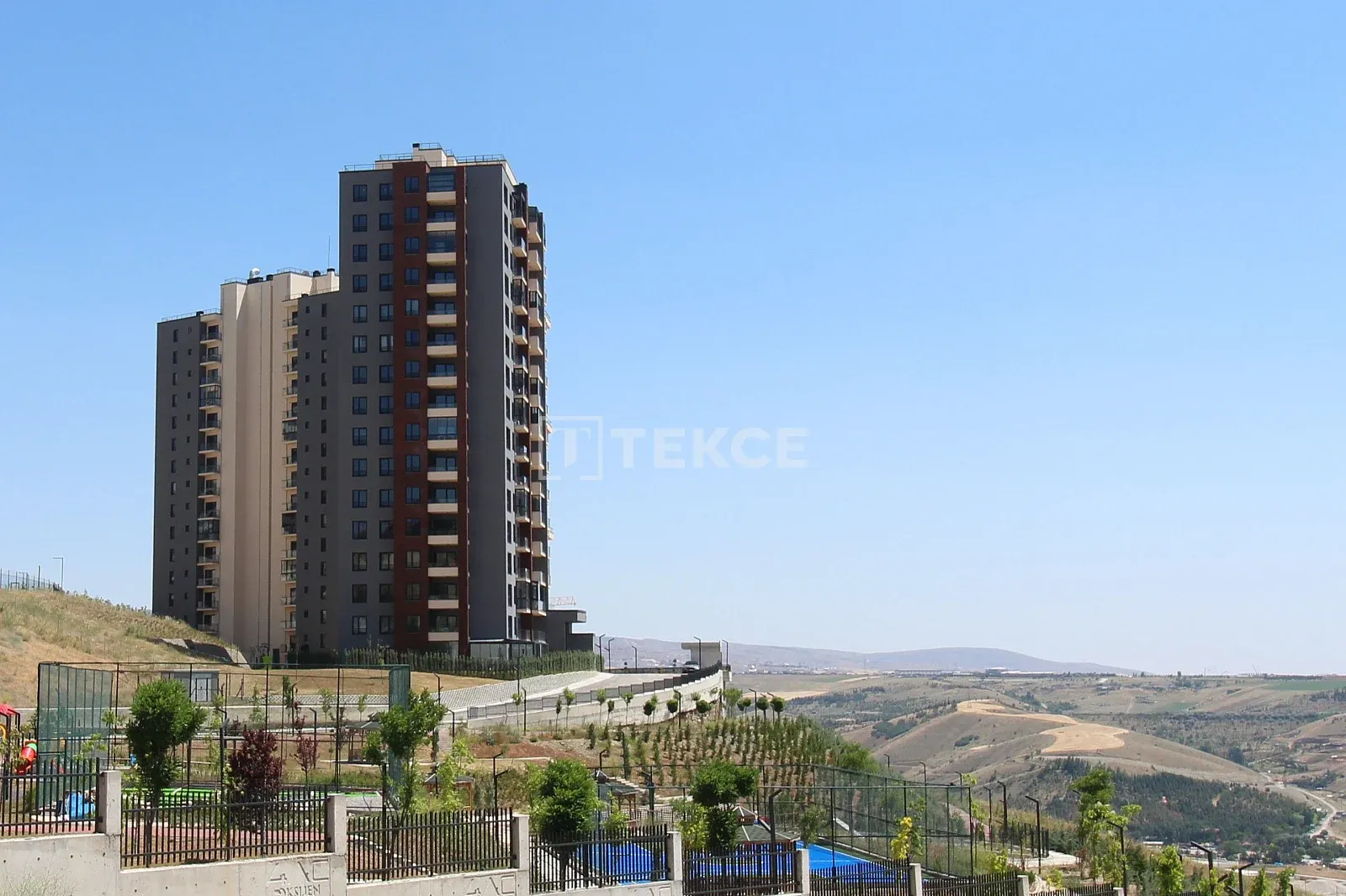 Apartamentos de Luxo em Ankara Oran com Vistas para Vale e Lago