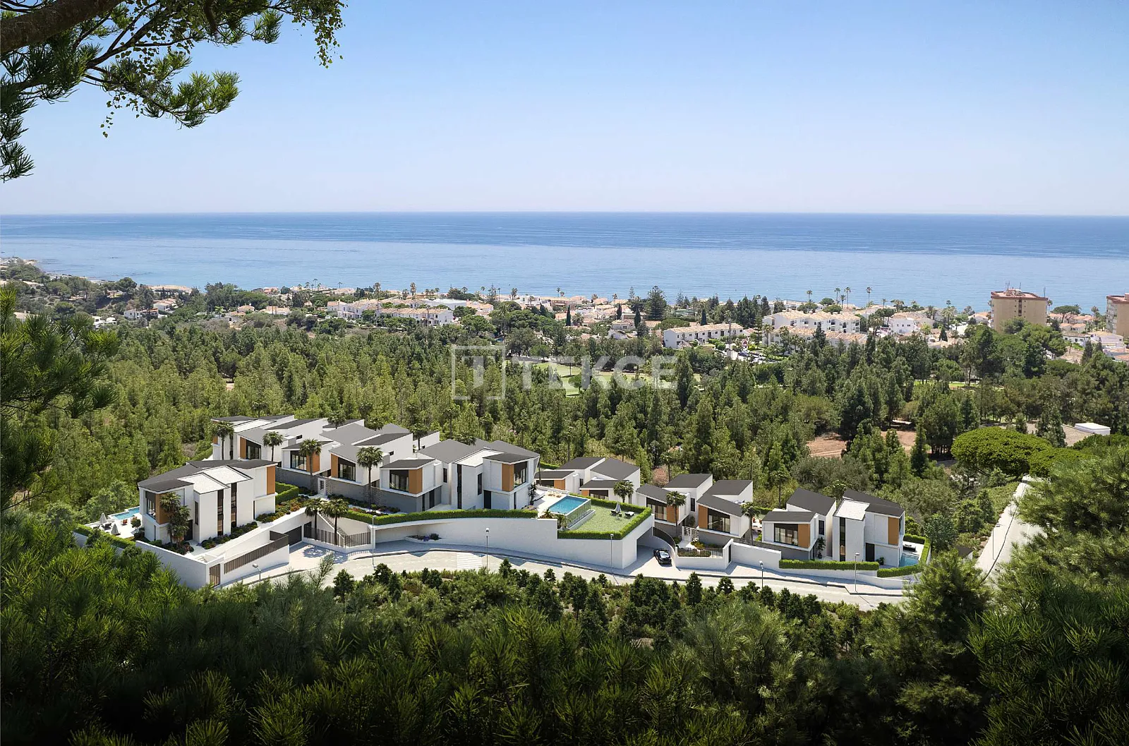 Villas Geminadas em Mijas com Jardins Privados em Mijas