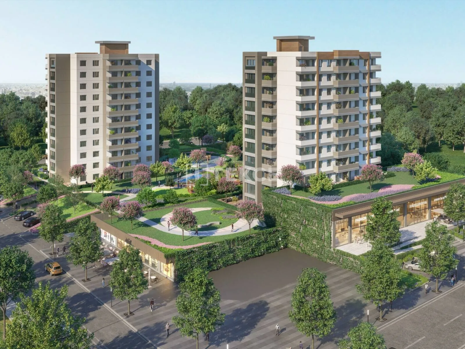 Esenyurt İstanbul'da Kompleks İçinde Daireler
