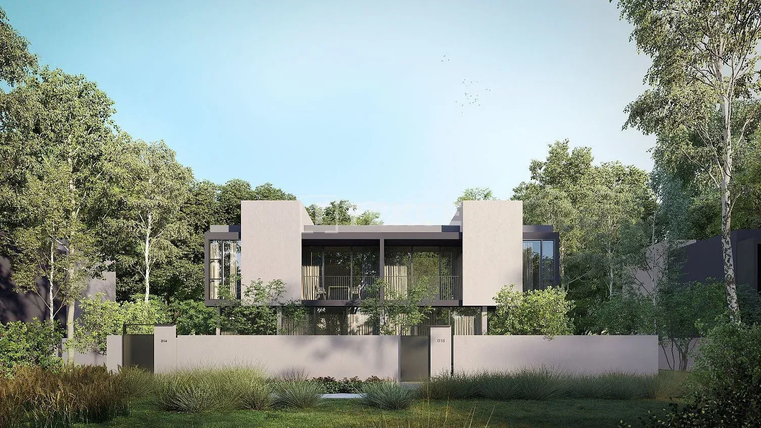 Villas de Luxo em um Projeto Cercado por Vegetação em Sharjah