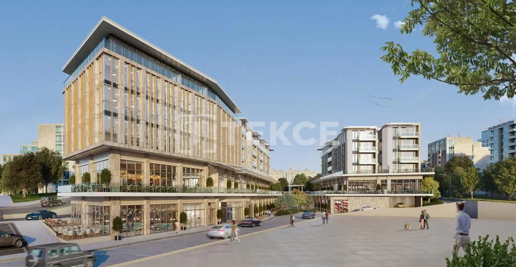 Apartamentos no Local com Piscina e Segurança em Istambul Kucukcekmece
