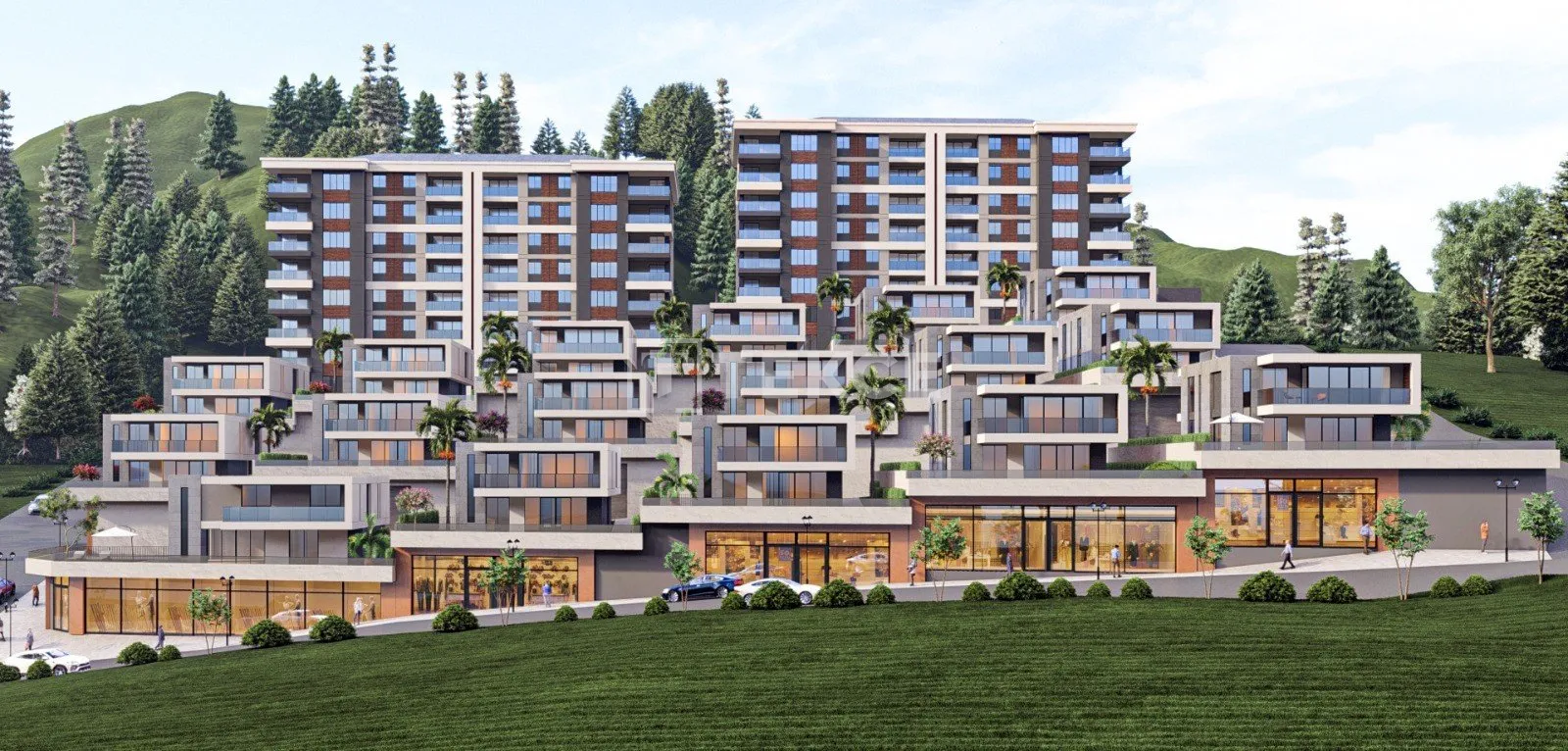 Trabzon Ortahisar'da Engelsiz Deniz Manzaralı Apartmanlar