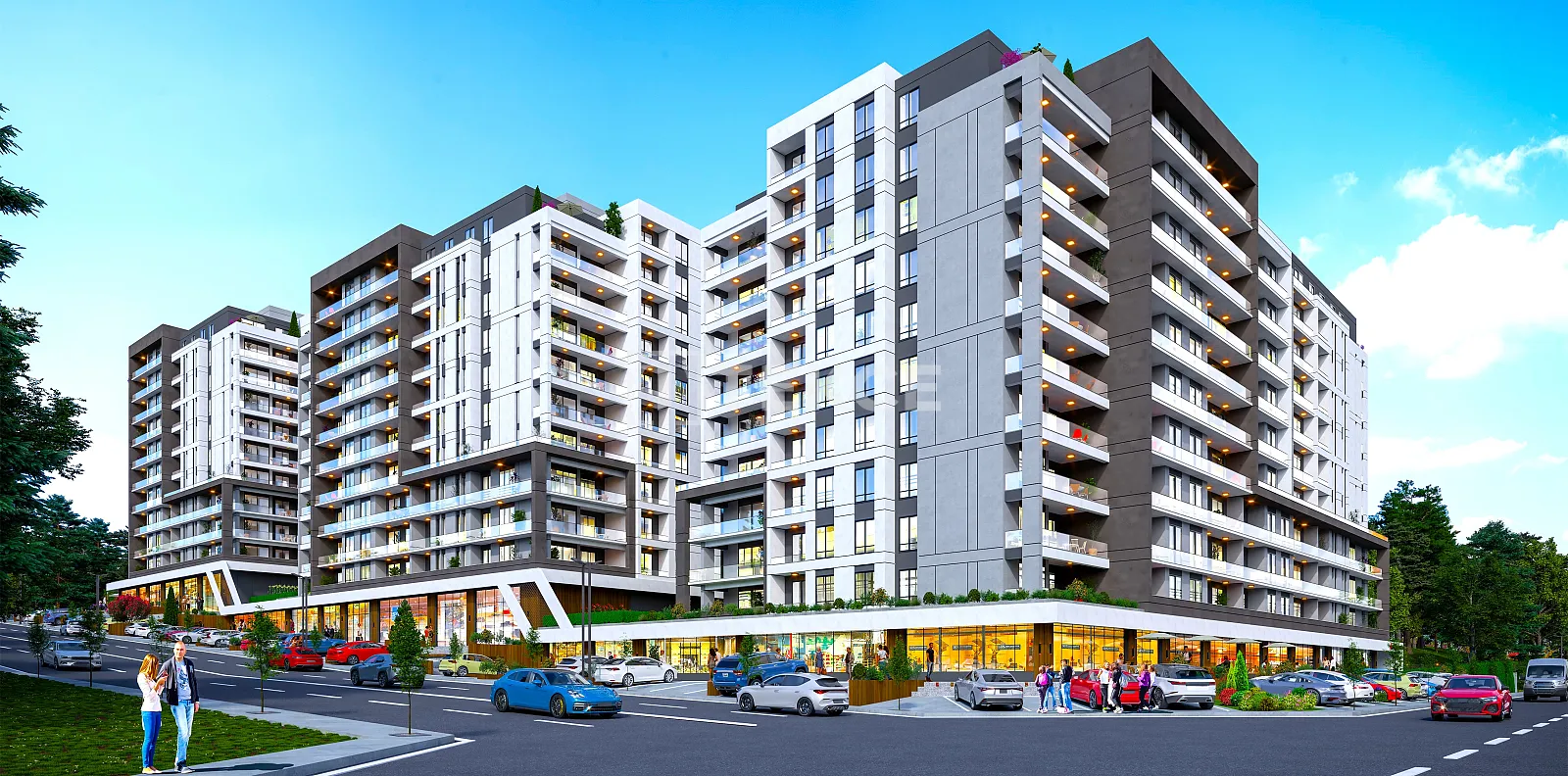 Stilvolles Design Immobilien in einem Komplex in Bursa Nilüfer