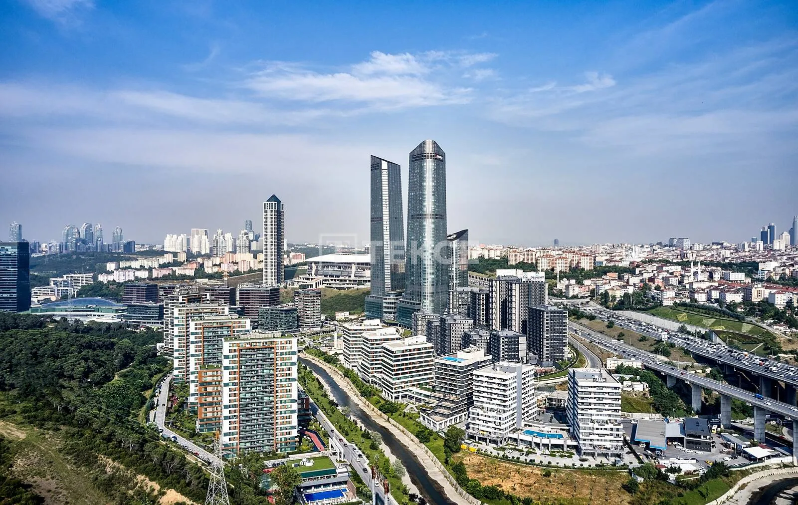 İstanbul Sarıyer'de Kapsamlı Bir Projede Ofisler