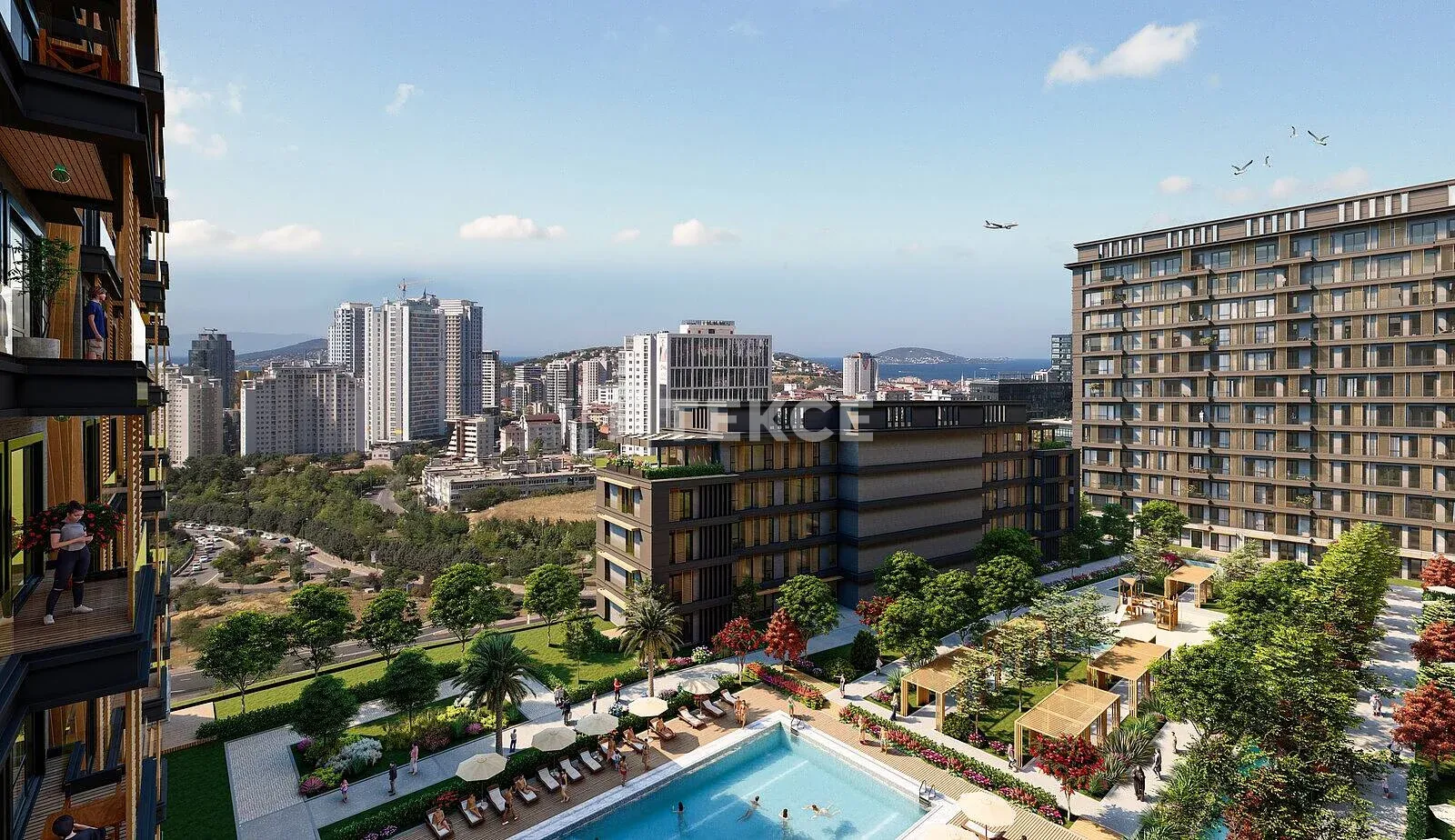 Apartamentos Elegantes con Vista al Mar en İstanbul Maltepe