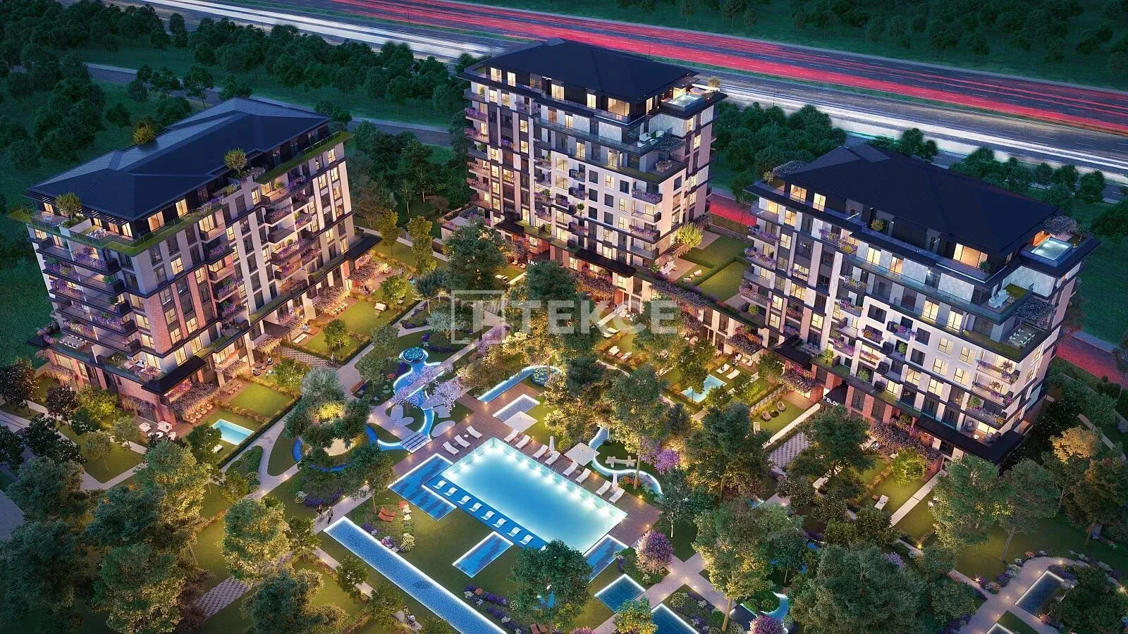 Apartamentos Elegantes en un Extenso Proyecto en Sarıyer Estambul