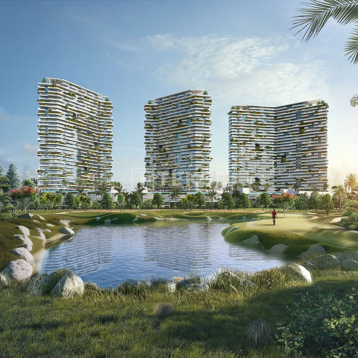 Appartements de Luxe Concept Golf à Dubaï Damac Hills
