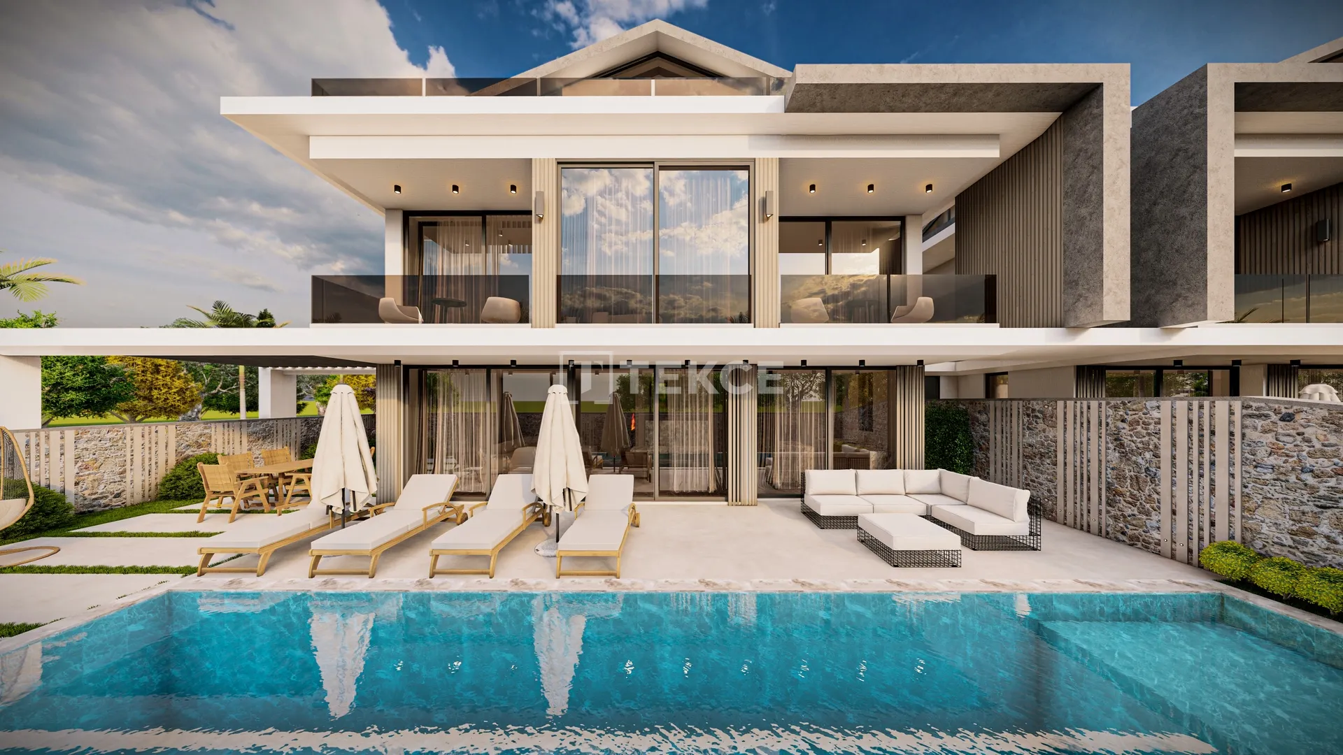 Villa de 5 Dormitorios con Características Destacadas en Fethiye Muğla