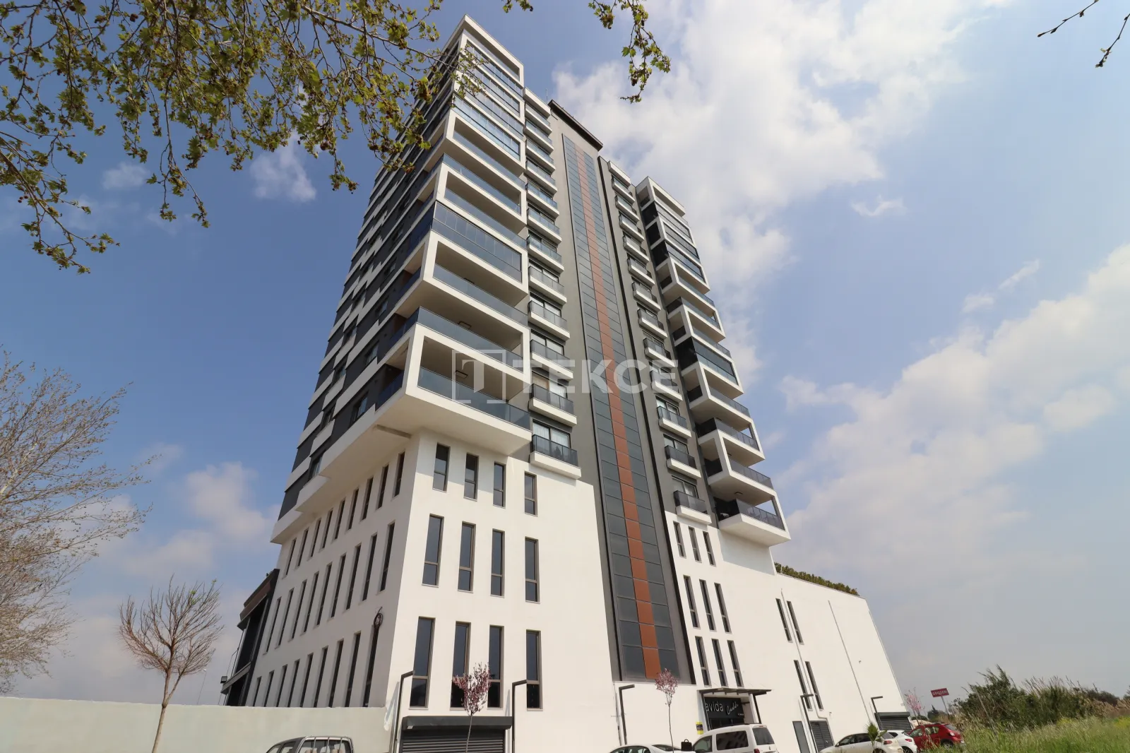 Apartamento com Vista para a Natureza Pronto para Morar em Erdemli Mersin