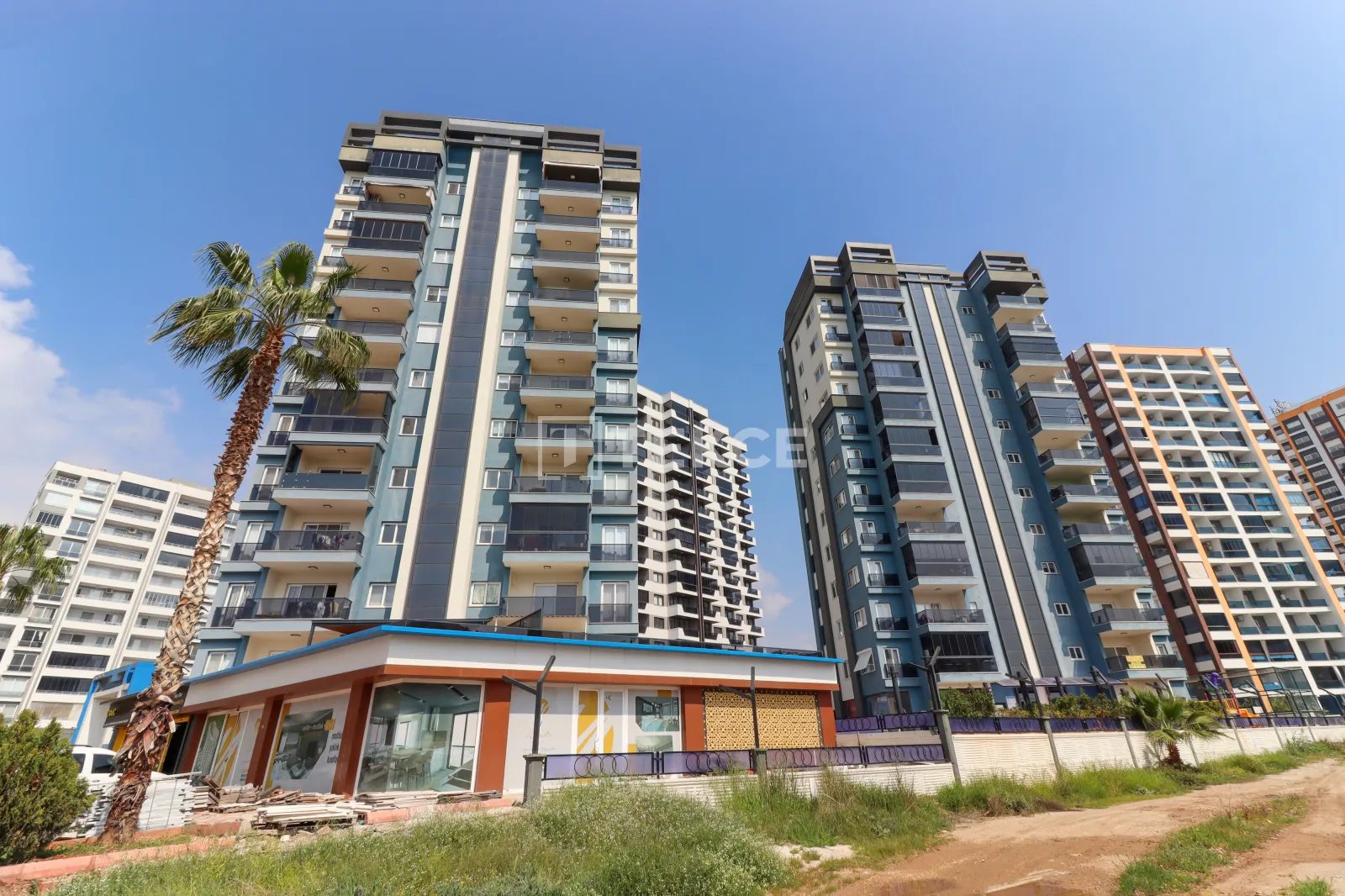Wohnungen mit großen Nutzflächen in Erdemli Mersin