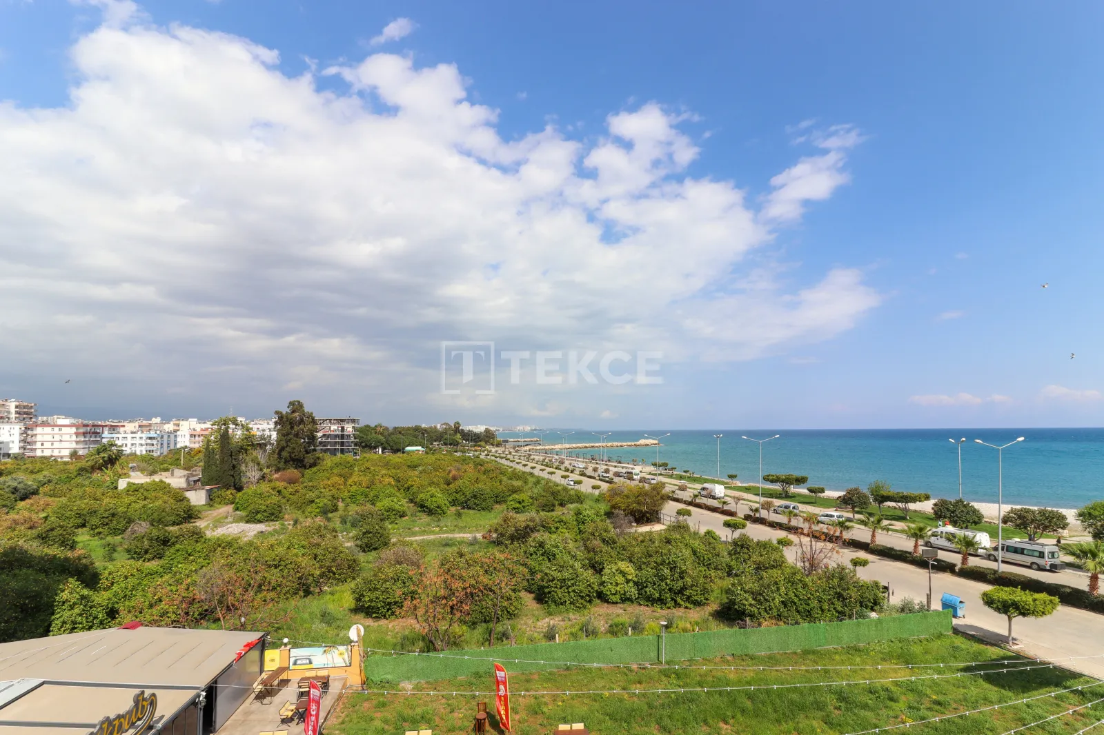 Apartamentos com Vista Panorâmica para o Mar em Mersin Erdemli