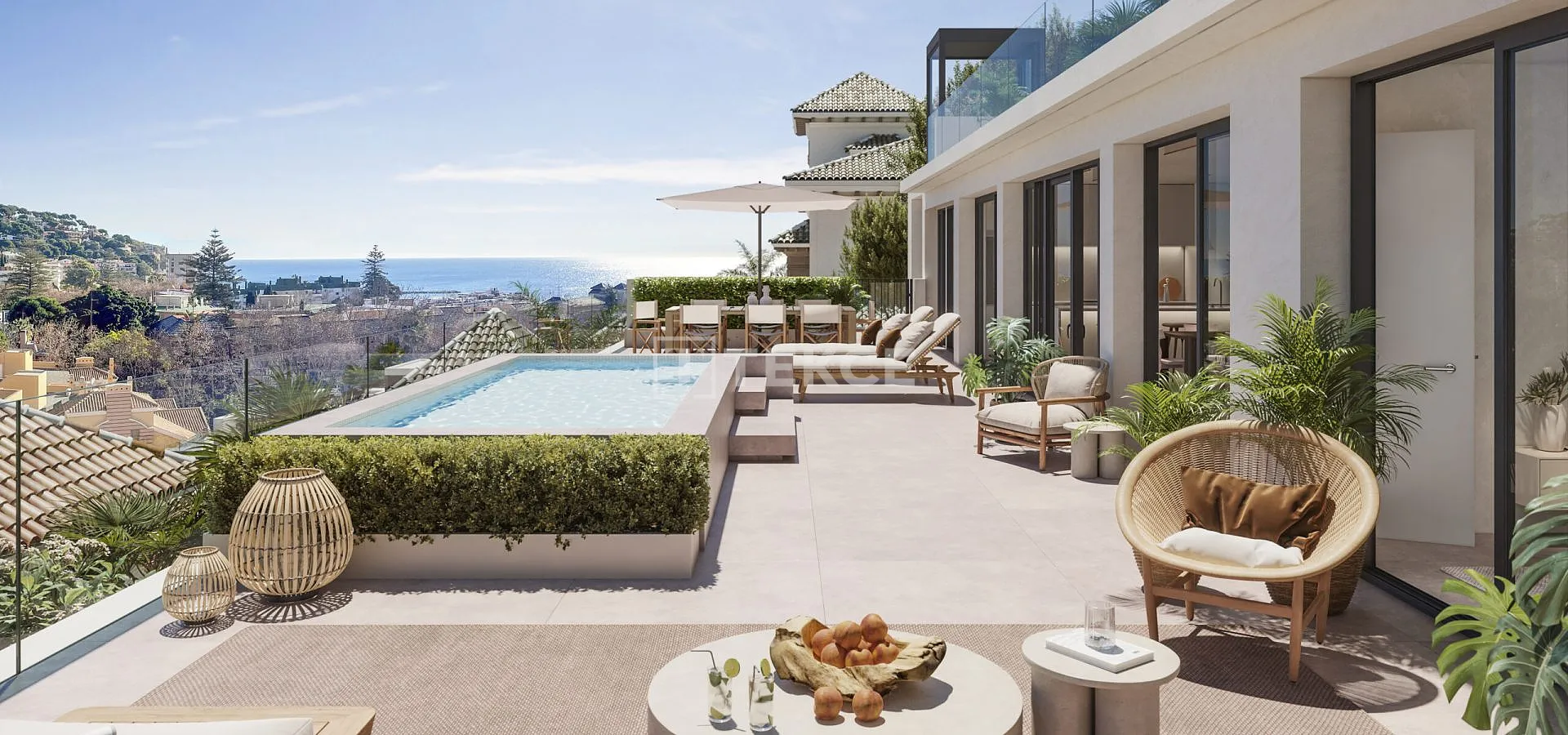 Immobilien in der prestigeträchtigen Gegend in Strandnähe in Málaga
