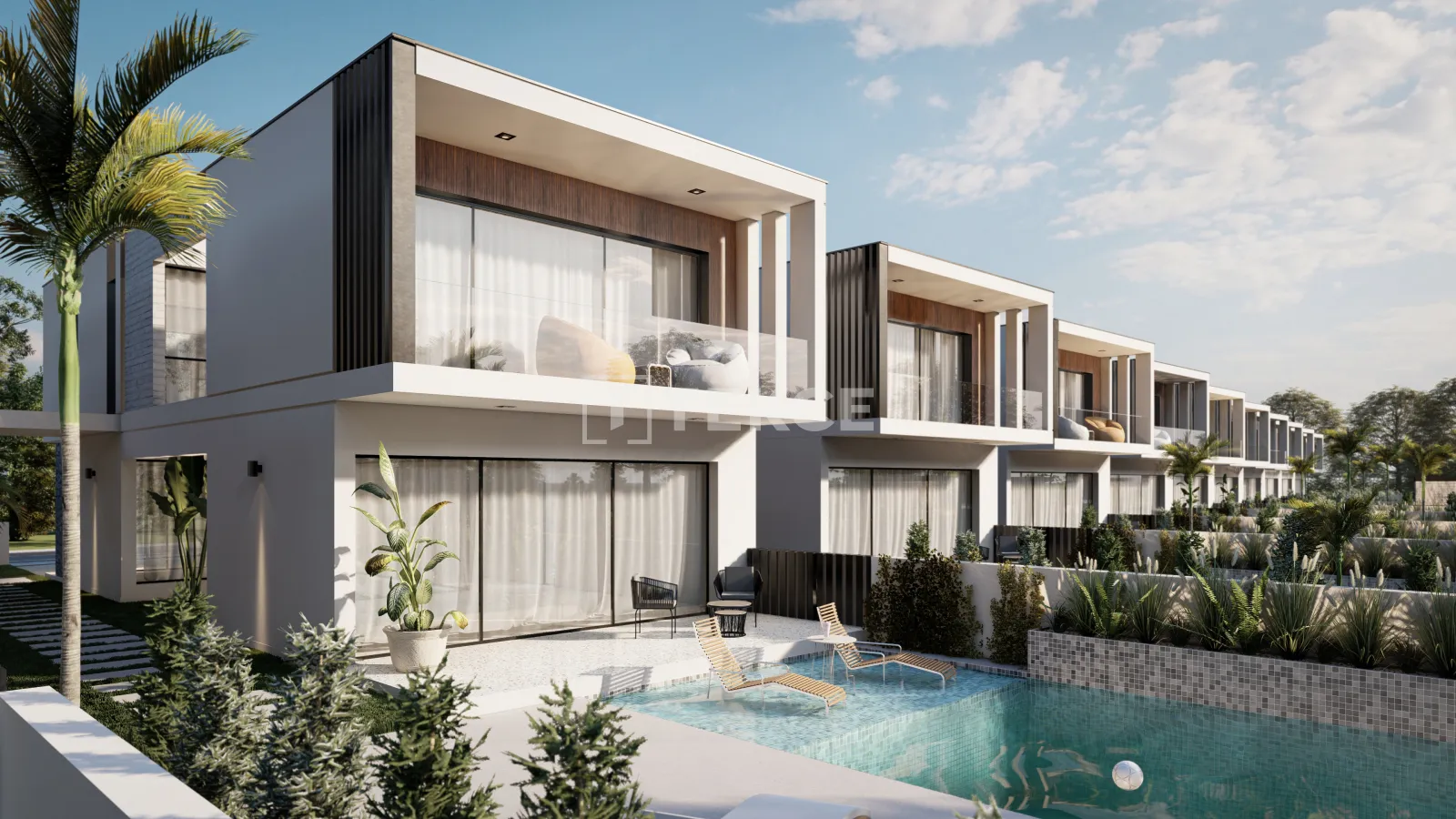 Kuzey Kıbrıs'ta Plajlara ve Şehir Merkezine Yakın Evler