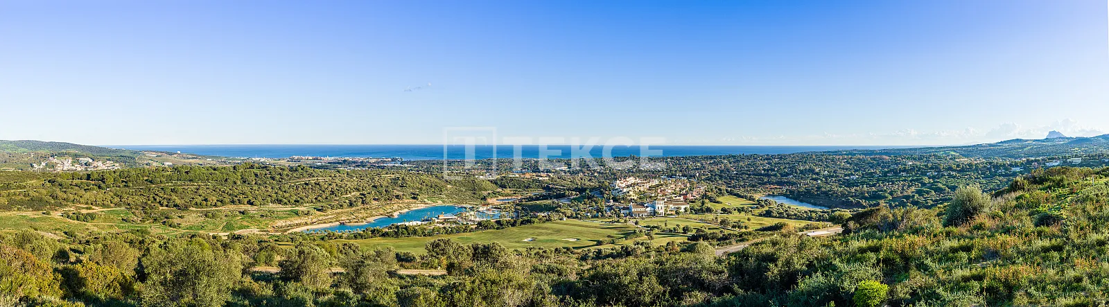 Lotes com Incrível Vista Panorâmica Mar e Golfe em Sotogrande Cádiz