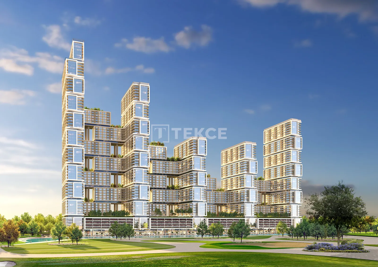 Propriedades em um Projeto de 5 Torres em Dubai Meydan