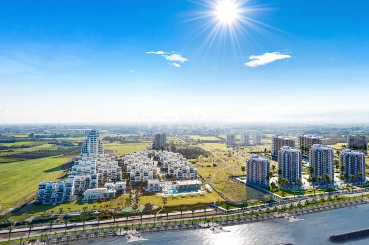 Appartements avec vue sur la mer et la nature à Lefke, Chypre du Nord