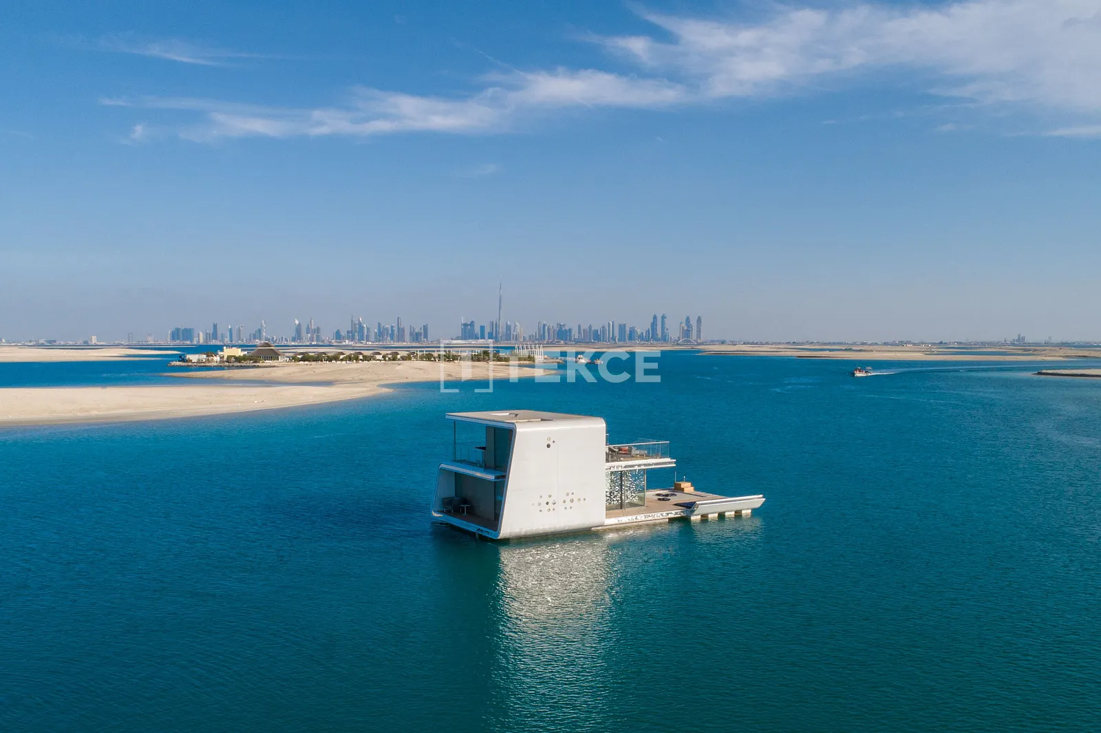 Vilas Flutuantes Submersas nas Ilhas do Mundo Dubai