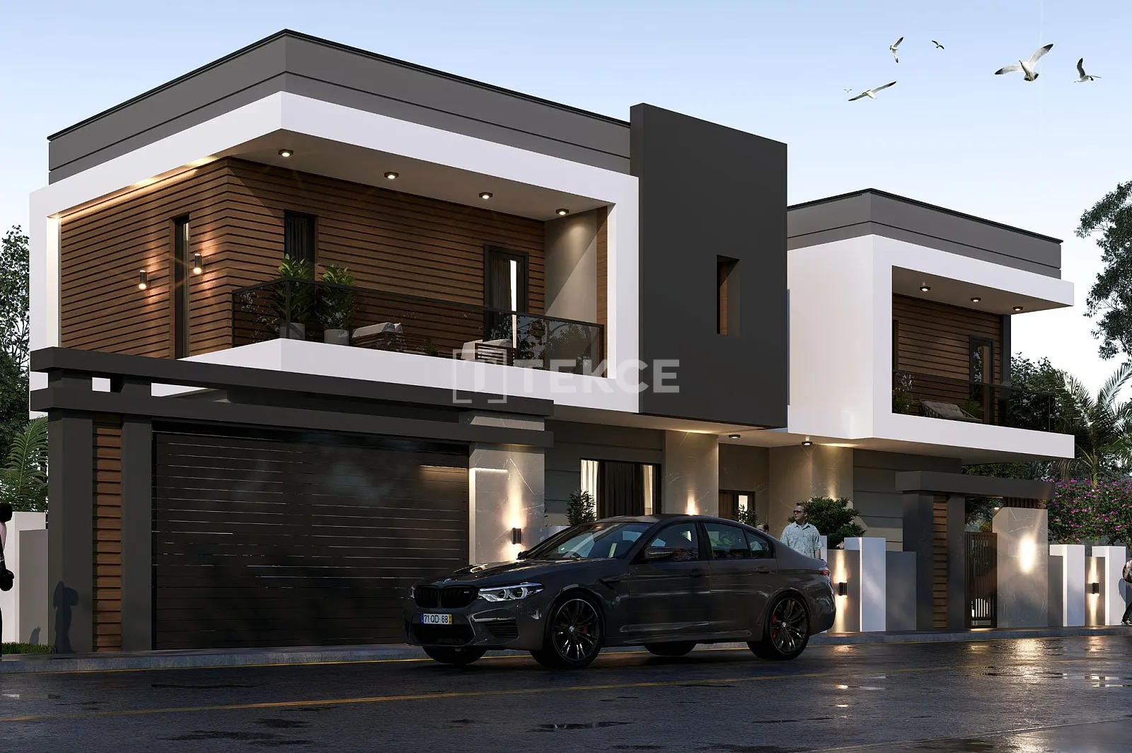 Villa Indipendente con Piscina e Terrazza ad Antalya Döşemealtı