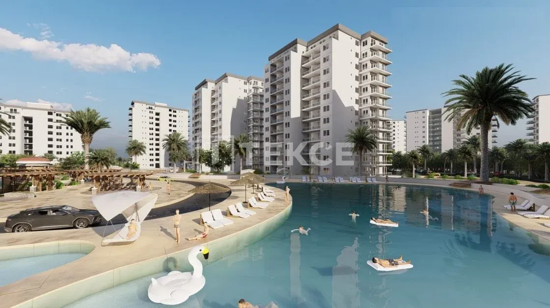Appartements à Vendre dans un Complexe à Long Beach, Chypre du Nord