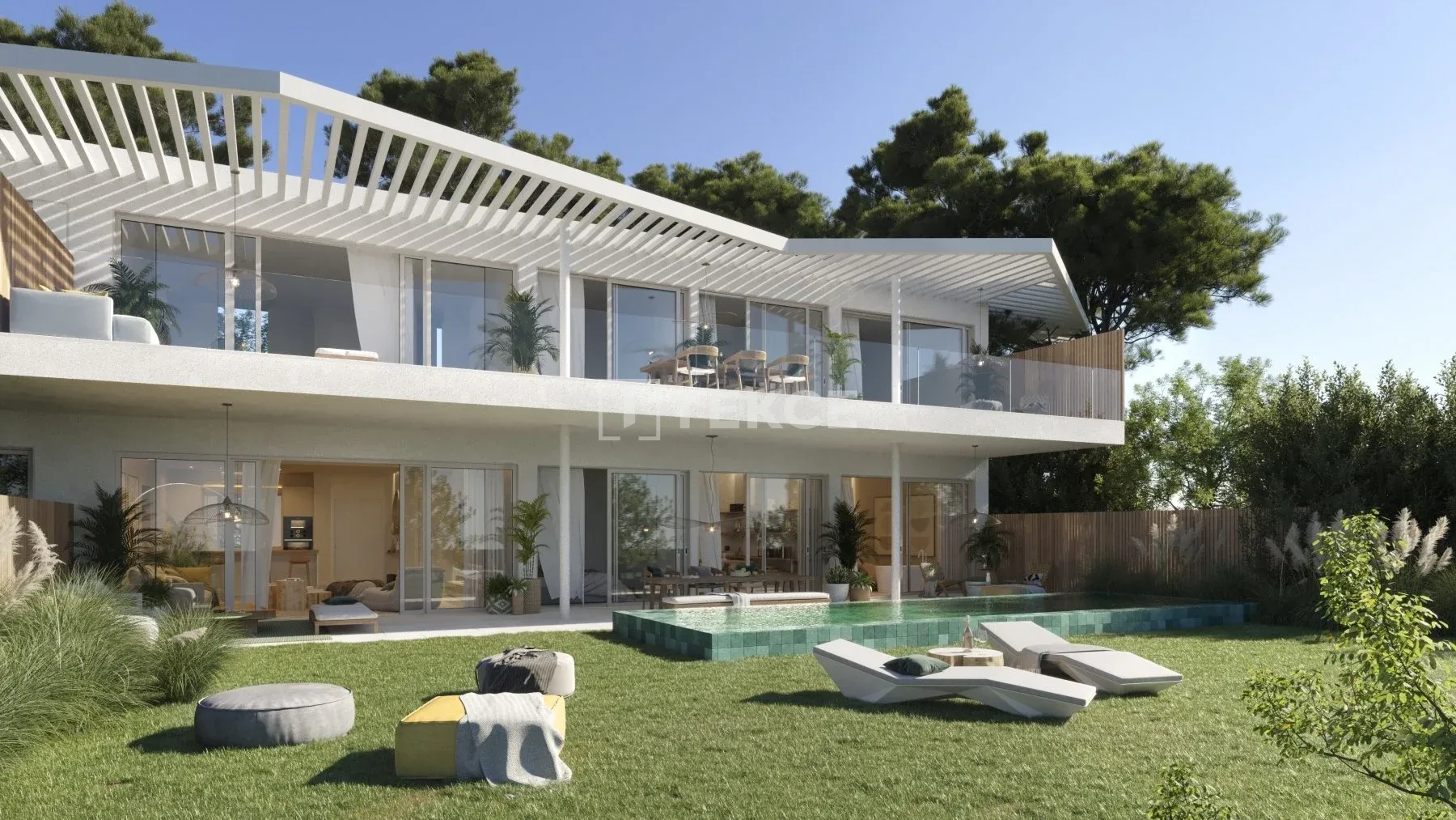 Mijas Malaga'da Merkezi Konumdaki Lüks Daireler