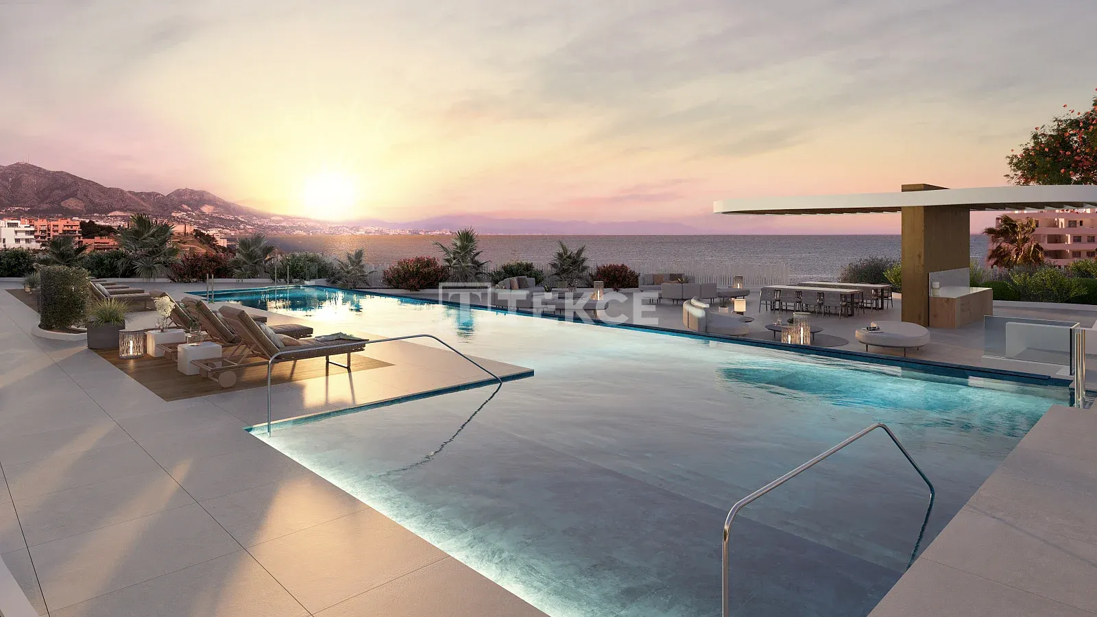 Wohnungen mit Panoramablick auf das Meer in Mijas Costa