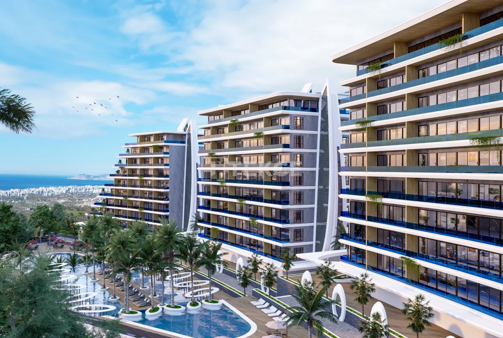 Chic Apartments among Toros Mountains in Kargicak Alanya