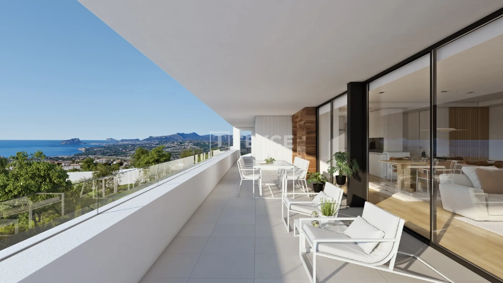 Villa con Vista sul Mare in Costruzione a Benitachell Alicante