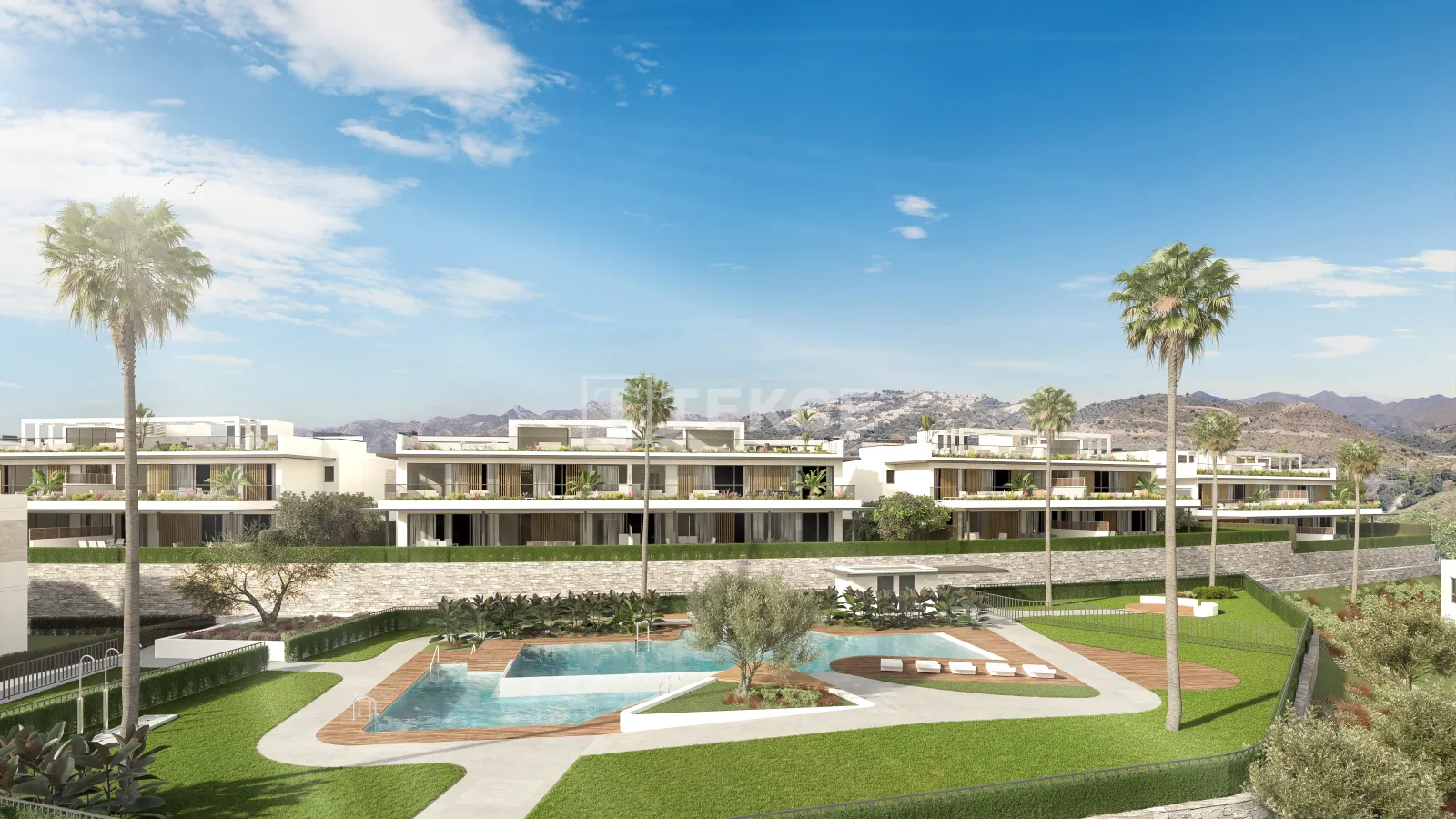 Appartamenti Duplex di Nuova Costruzione a Marbella vicino a un Campo da Golf