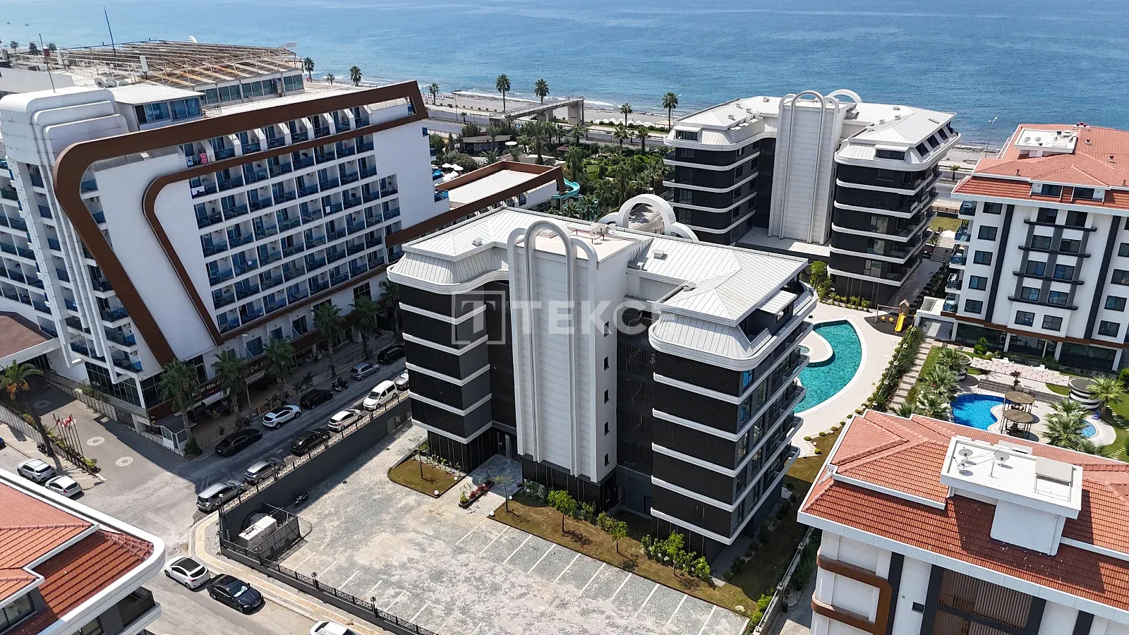 Appartamenti con Architettura in Stile Hollywood ad Alanya Kestel