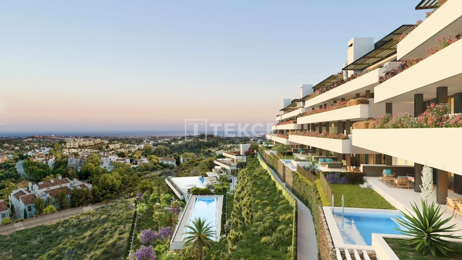 Apartamentos com Ricas Comodidades no Local em Benahavis