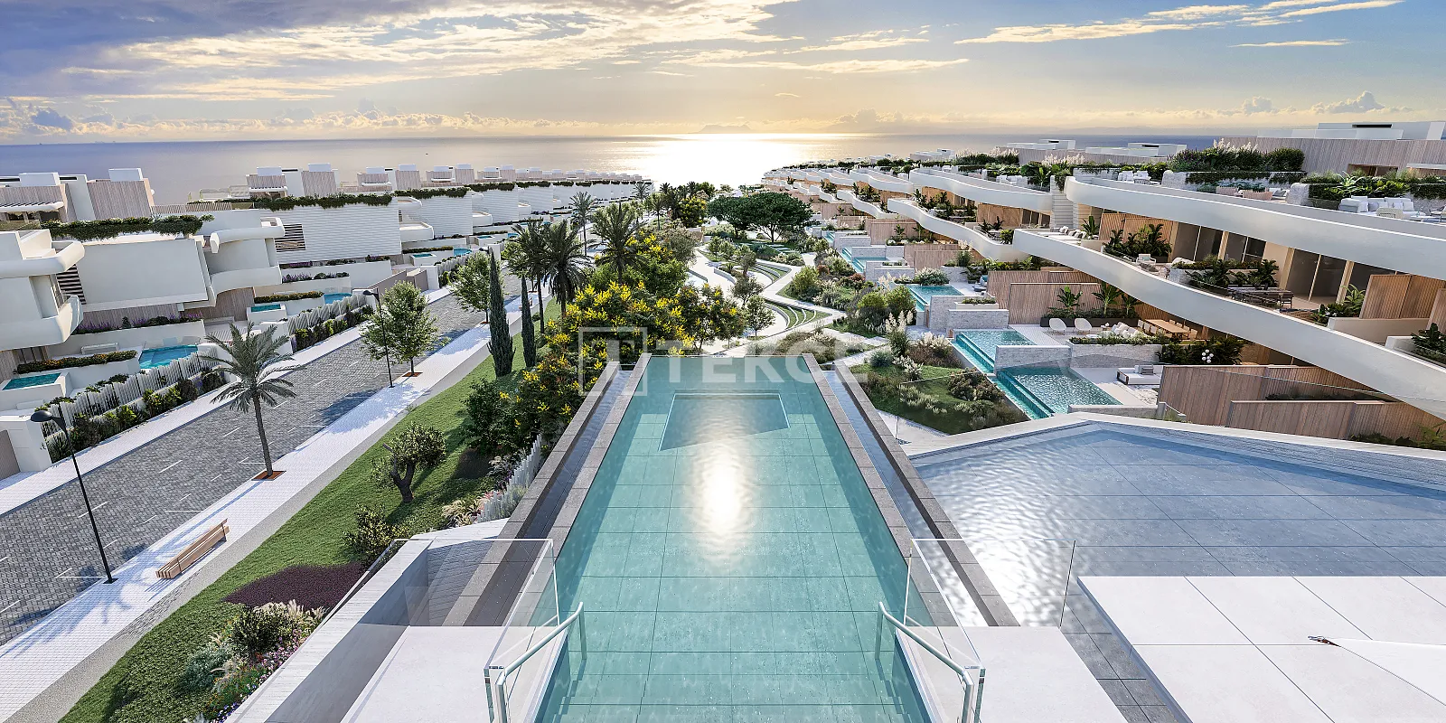 Apartamentos à Beira-Mar em Marbella num Complexo Seguro