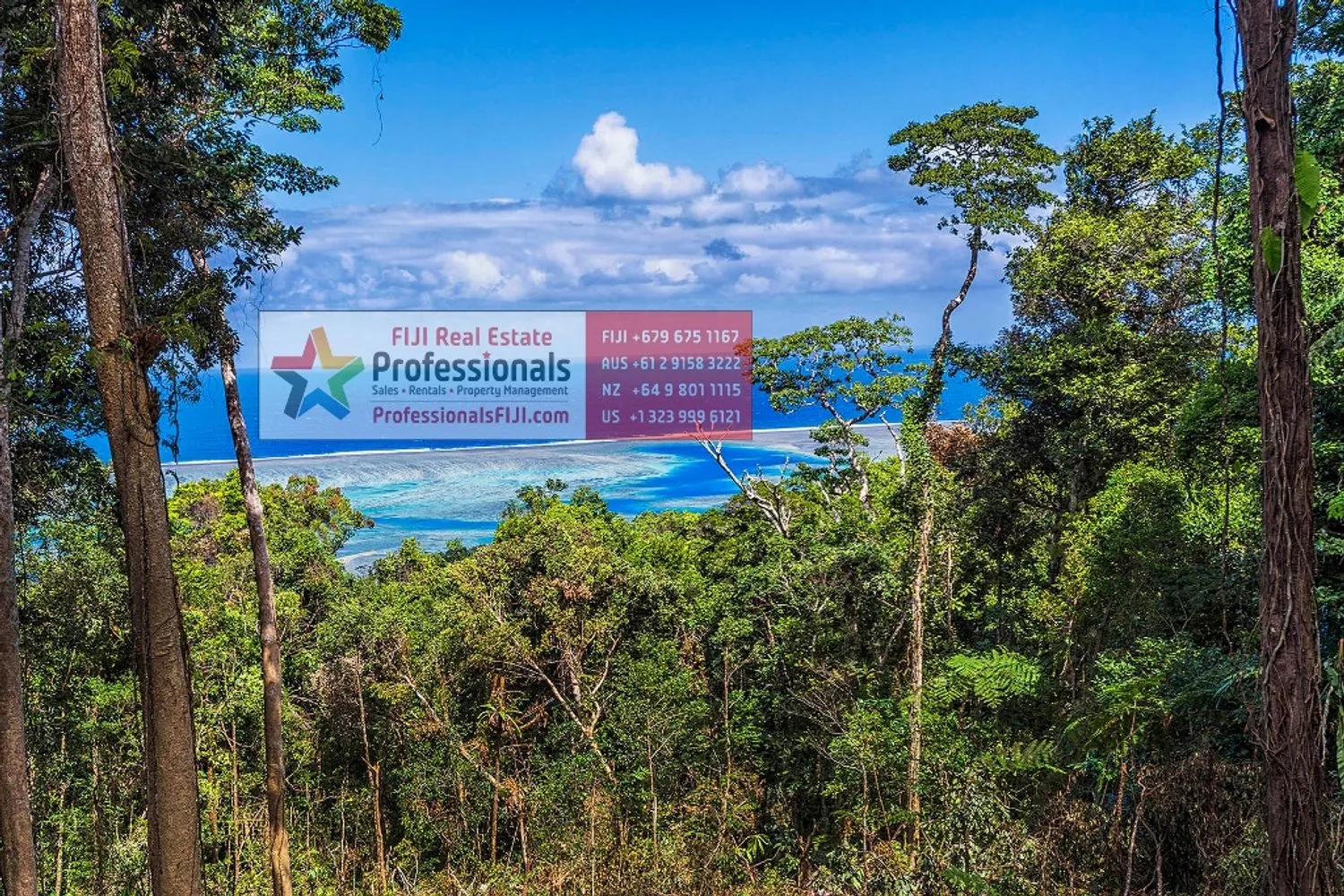TERRAIN EN PLEINE PROPRIÉTÉ POUR CONSTRUIRE VOTRE AVENIR À FIDJI AVEC DE MAGNIFIQUES VUES SUR L'OCÉAN À WAIDROKA BAY LE LONG DE LA CÉLÈBRE « CÔTE DE CORAIL » DE FIDJI