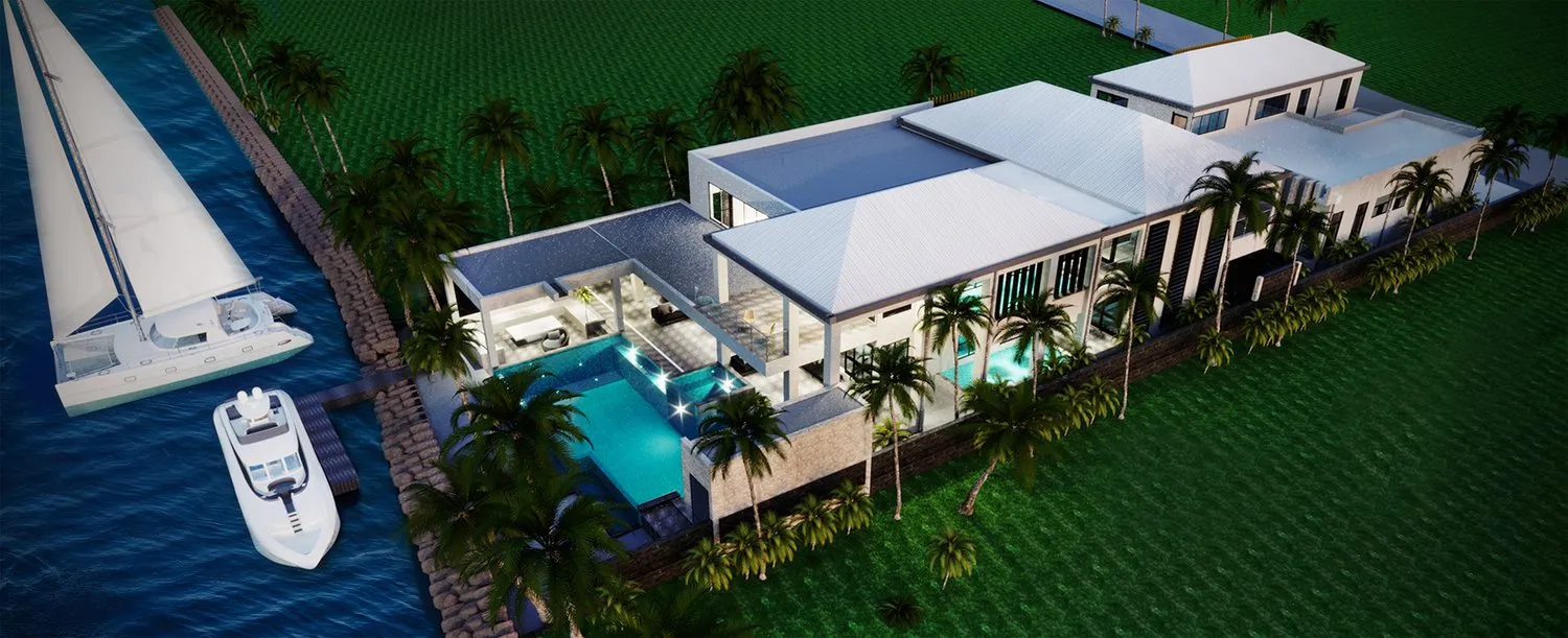 SEJA O PRIMEIRO A VIVER NUMA DAS CASAS ARQUITETÓNICAS MAIS DESLUMBRANTES DE FIJI!