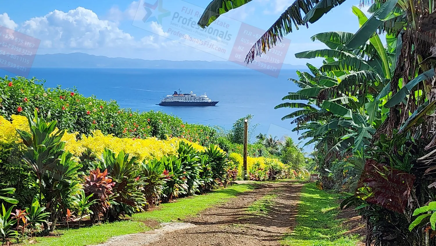 HUGE PRICE REDUCTION! -- 🌴Discover Tropical Serenity in FIJI: 2-Bed Villa with Ocean Views on Taveuni Island!🌺