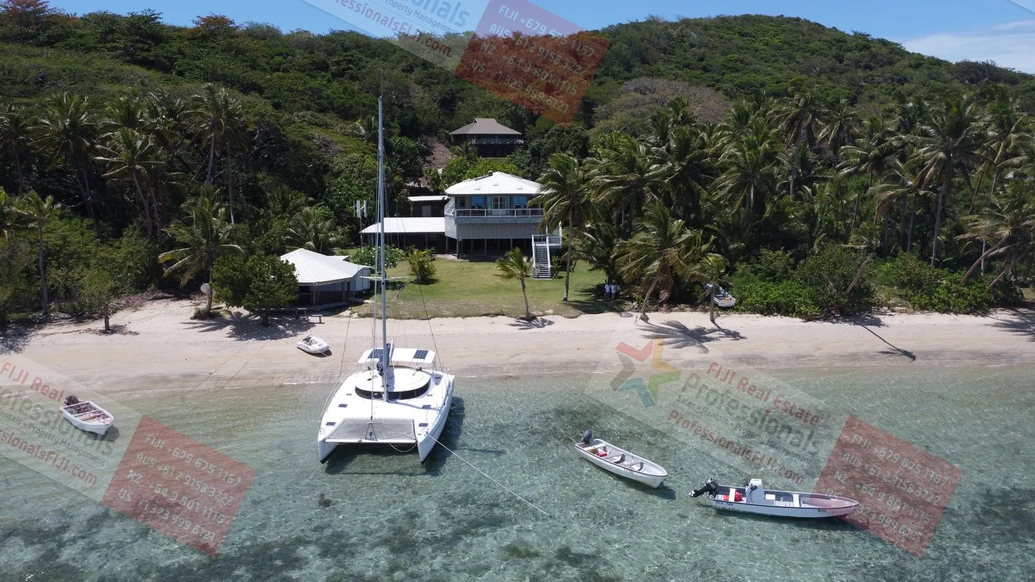 Nananu-i-Ra Island Paradise – Tenuta Ecologica Fronte Mare Completamente Attrezzata alle FIJI