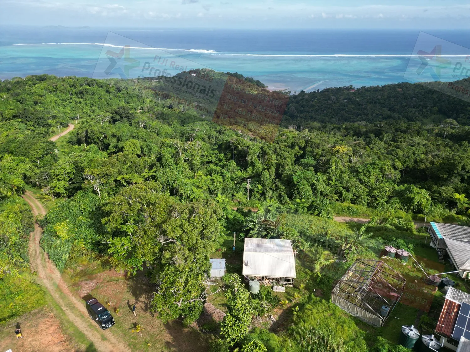 🌺 BIJOU IMMOBILIER FIDJI À VENDRE — 2,38 ACRES DE PARADIS 🌴 VUE SUR L'OCÉAN | TITRE DE PLEINE PROPRIÉTÉ | 230 000 FJD
