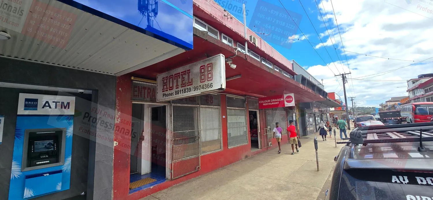 FOR SALE – Prime Commercial Building & Small Boutique Hotel in the Heart of Labasa Town, FIJI