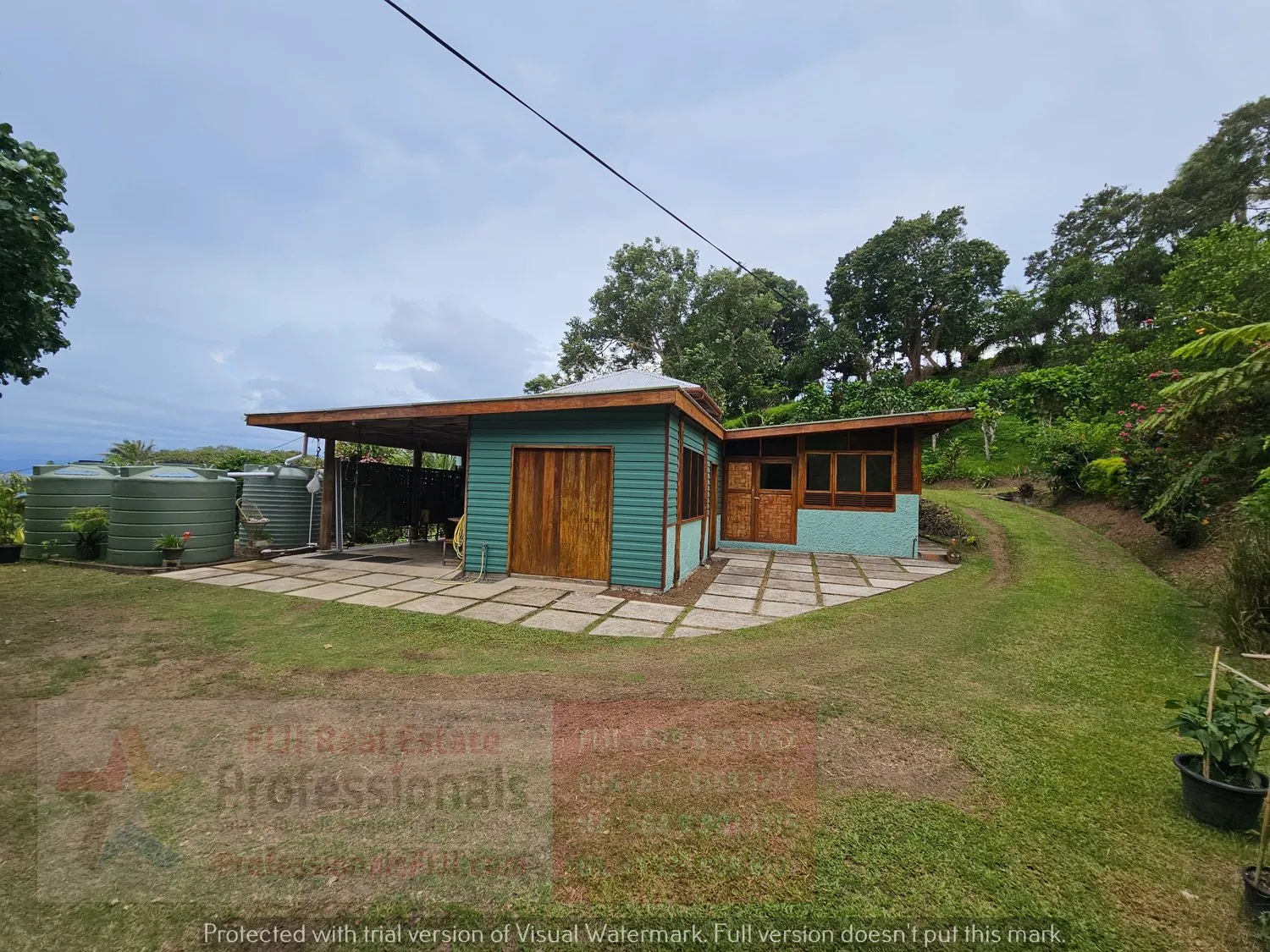 FOR RENT: Charming Fully Furnished Hillside Home with Ocean Views in Savusavu FIJI